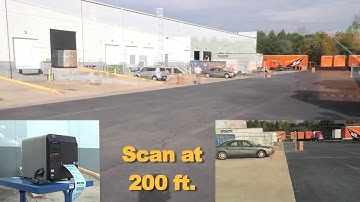 Sato Eagle Eye 6821 - Scanning Distance Demonstration