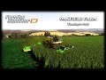 Mowing/tedding/baling horse grass, making horse silage | Oakfield farm | FS19 Timelapse #127