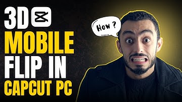 How to do 3d mobile flip effect in Capcut PC | 3 min tutorial 🔥