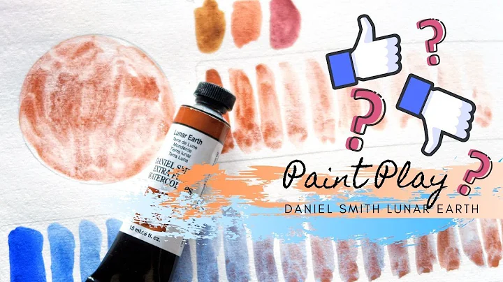 Paint Play- Daniel Smith Lunar Earth- Too Much Of A Good Thing??