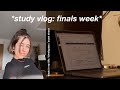 💌 STUDY VLOG | preparing for finals season!! | biomedical science student