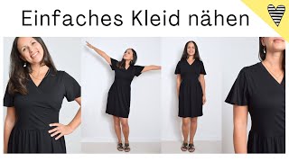 Einfaches Kleid &quot;Ashanti&quot; nähen / DIY MODE