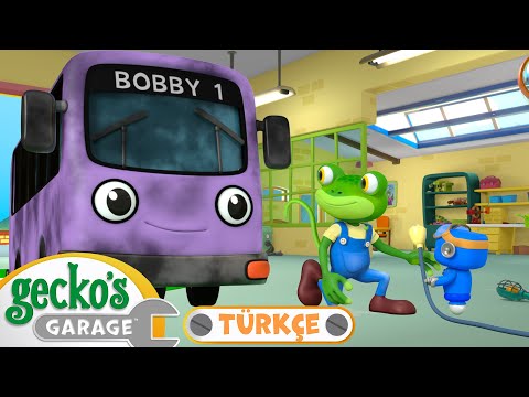 Elektrikli Otobüs Bobby 🔌｜Gecko'nun Garajı - Çocuklar için Kamyonlar