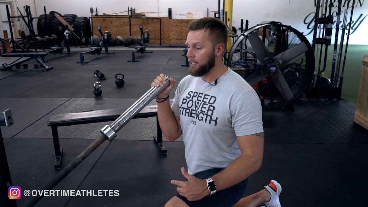 Прогрессивный прессинг Landmine для спортсменов | Спортсмены в дополнительное время
