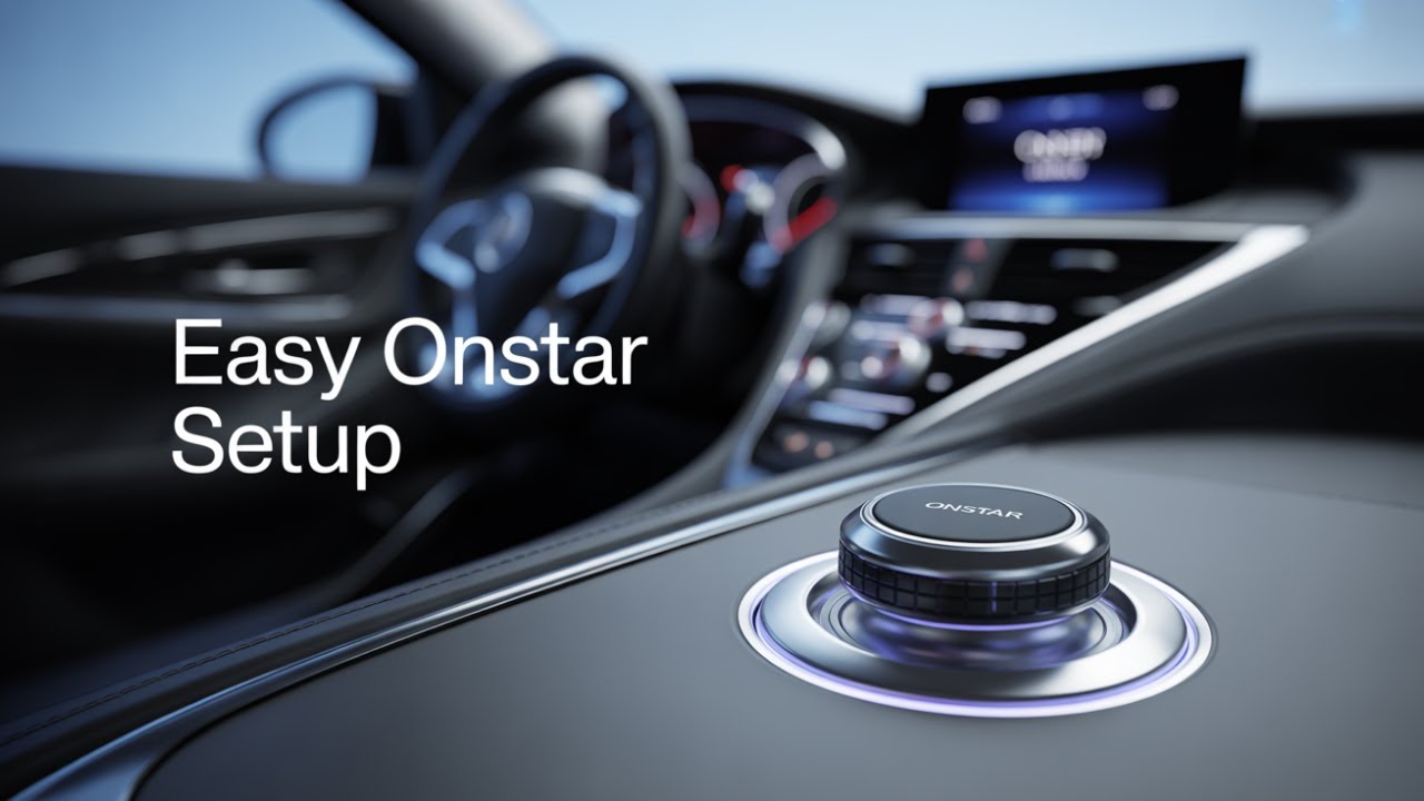 How To Setup OnStar? Activate OnStar Service - Setup Complete Beginners