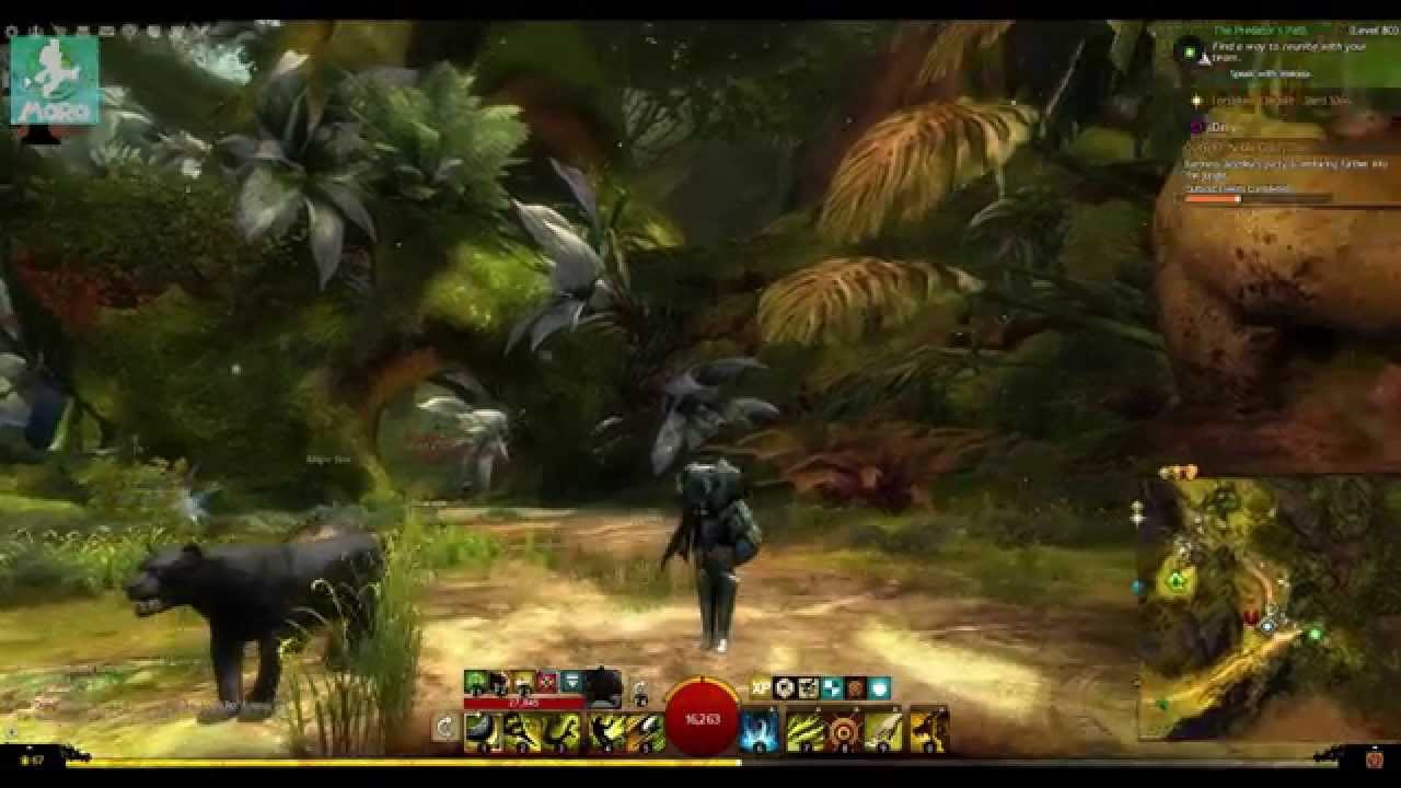 Guild Wars 2: Heart of Thorns - Treasure Mushroom Location (Verdant Brink)