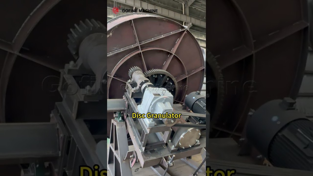 High-Capacity Production Organic Fertilizer Making Machine