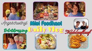 Daily Vlog / Kleiner Netto-Haul / Nudelauflauf und Salatdressing / Angeschwärzt / Mamaalltag