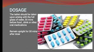 Alendronate | Treatment For Post Menopausal Osteoporosis | Biphosphonate Pharmacology