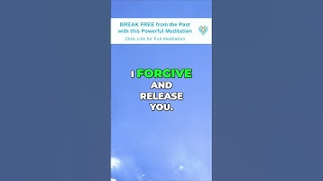 Unlocking Freedom: The Power of Forgiveness