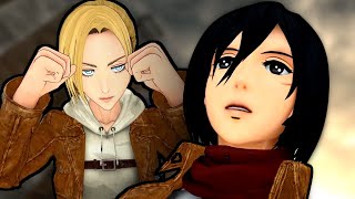 Mikasa vs Annie (AOT VR)