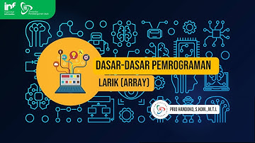 Array: Dimensi 1 | Bagian 1 | Dasar Dasar Pemrograman