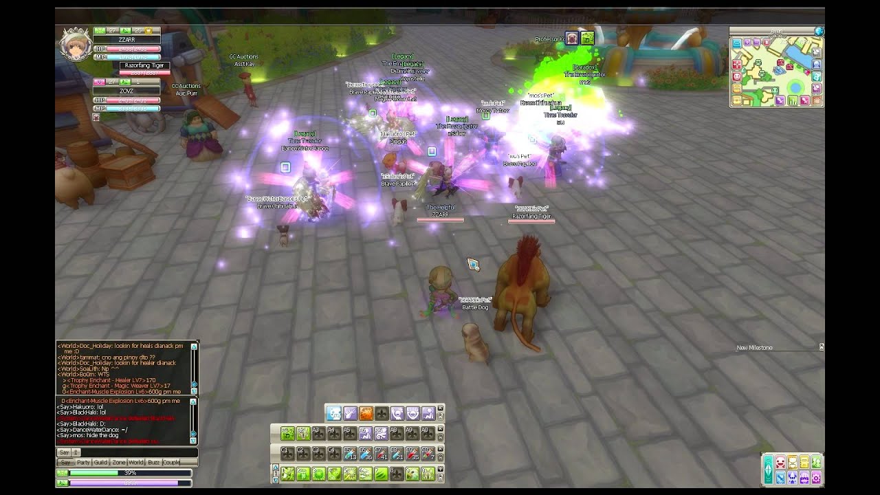 Eden Eternal Gameplay - Duel in Aven Town HD