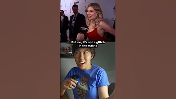Woman Completely Disappears Behind Scarlett Johansson Explained 
