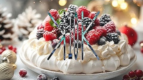 compressed into 10 seconds - How To Basic - How To Make a Vegan Pavlova