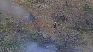 'Storage fire' in Palo Pinto County ramping back up