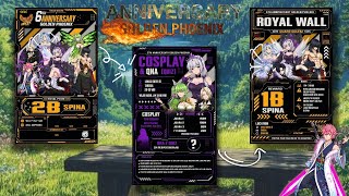 AYO DATANG KE EVENT ANNIVERSARY GOLDEN PHOENIX | ROYAL WALL | TORAM ONLINE