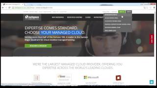 How to login in Rackspace account online