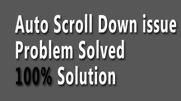 Windows 10 Auto Mouse Scrolling Down Problems❤️Solved