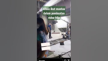 Anak Ariel Noah Alleia Ikut Memantau pembuatan Video Clip