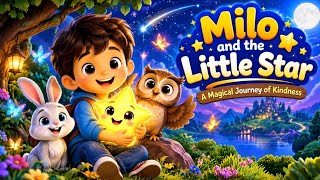 Milo and the Little Star ⭐ | A Magical Story About Kindness | Kids Story