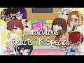 Miraculous Characters React to amv and stuff...|7k special||