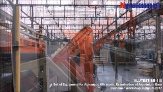 Alutest-Bb-110. For Automatic Ultrasonic Testing Of Alu Bars