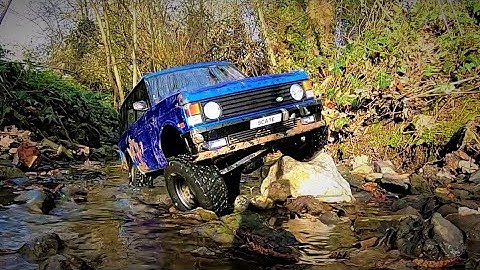 Carisma SCA-1E Range Rover First Trail Run: My First Real 1/10 RC Crawler!
