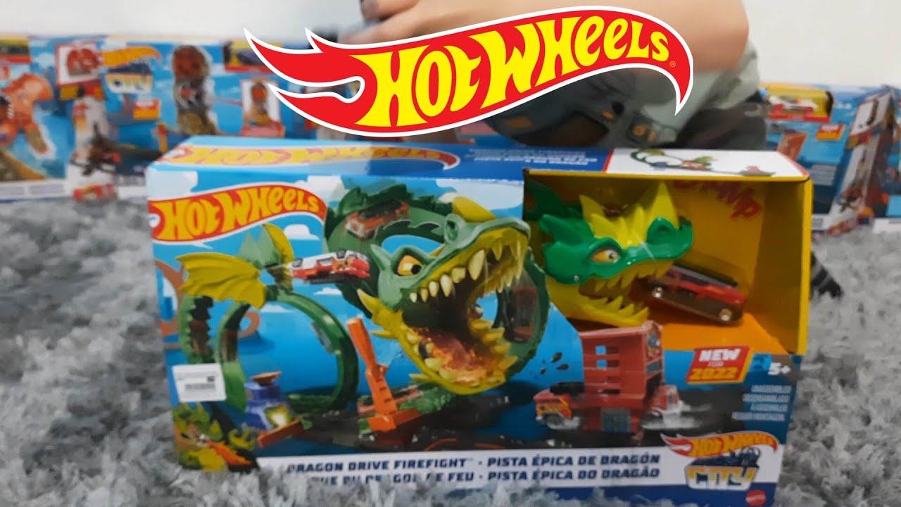 Pista Hot Wheels Épica do Dragão Mattel