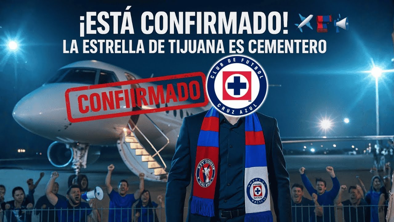 ¡BOMBA! CRUZ AZUL FICHA A ESTRELLA DEL TIJUANA Y AGITA EL MERCADO | Noticias del Cruz Azul