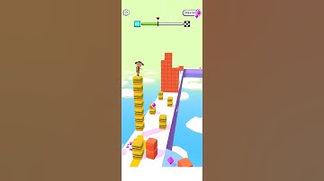 Cube Surfer Gameplay New Update Android, iOS Level 887 Android, ios