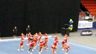 Cheerleading SM 09 Dynamites Dragons Sr A