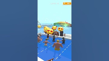 Beach Party Run - 3D Games #shorts All Levels Gameplay Walkthrough Android,iOS