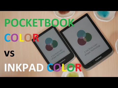 Pocketbook Inkpad Color vs Pocketbook Color e-reader Comparison