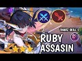 RUBY ASSASIN! COMBO 6 ASSASIN 6 WM! THARZ SKILL 2! MAGIC CHESS MOBILE LEGENDS