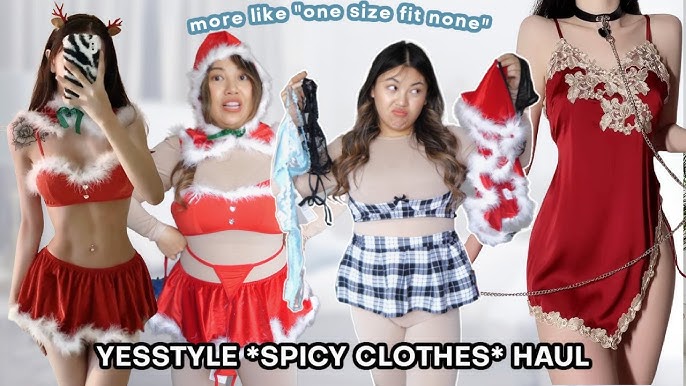 $500 YESSTYLE *SPICY* LINGERIE HAUL! (only works on skinny girls) pt. 2 