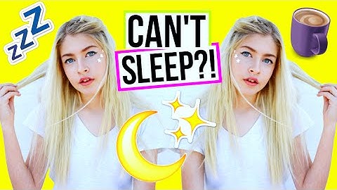 HOW TO FALL ASLEEP *SUPER* FAST! | 7 Life Hacks for When You CAN