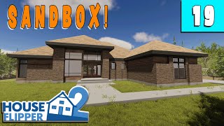 HOUSE FLIPPER 2 'SANDBOX MODE'  DESIGNING A REAL HOUSE!  EP:19