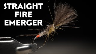 Straight Fire Emerger - Fly Tying with G.Zingaro (4K Video)