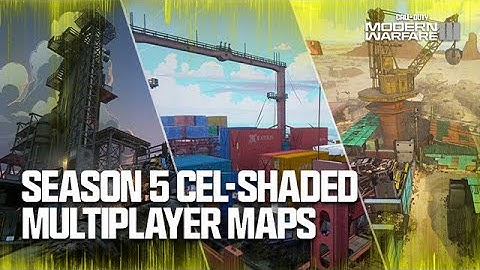New Season 5 Multiplayer Cel-Shaded Maps | Call of Duty: Modern Warfare III