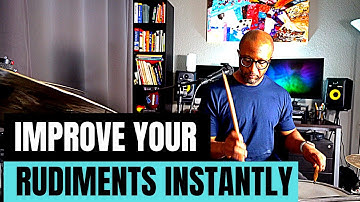 Jazz Drummer Q-Tip of the Week: Improve your rudiments with these 4 tips!