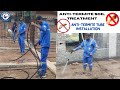 Per constitution antitermite treatment soil care  tube installation  city pest control 