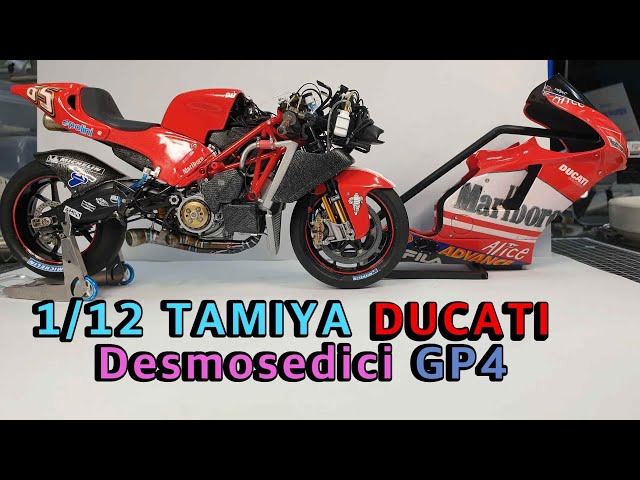 1/12 TAMIYA DUCATI DESMOSEDICI GP4 - YouTube