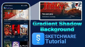 Background shadow , gradient in sketchware , UI DESIGN TIPS AND TRICKS in sketchware