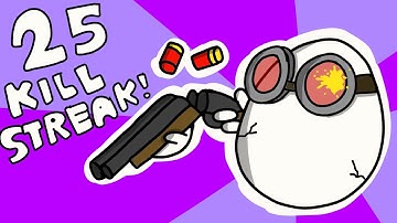 25 Kill Streak! | Shell Shockers