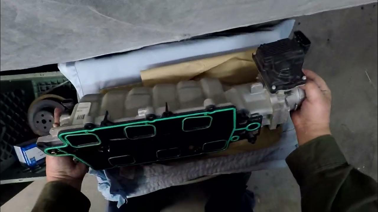 Buick lucerne 3 8 intake gasket replacement part 3 lower intake removal