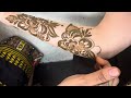 Full arm easy henna design for beginners