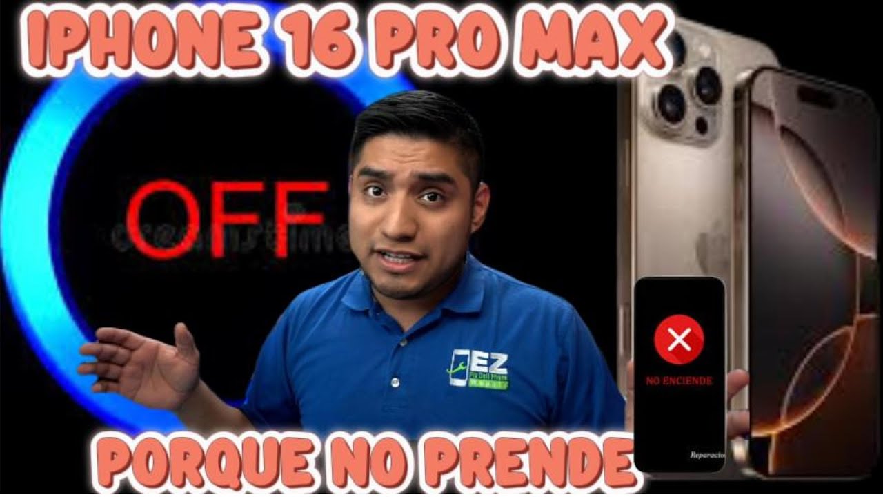 iPhone 16 Pro Max porque no prende