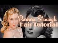 Barbara Stanwyk Hair Tutorial