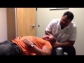 Chiropractor dr matt rivera adjusting swedish bodybuilder